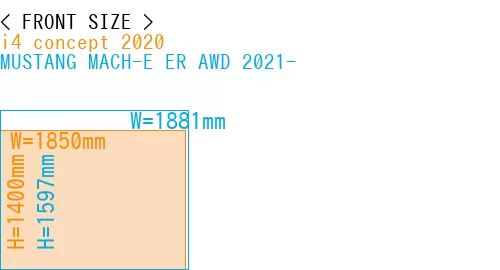#i4 concept 2020 + MUSTANG MACH-E ER AWD 2021-